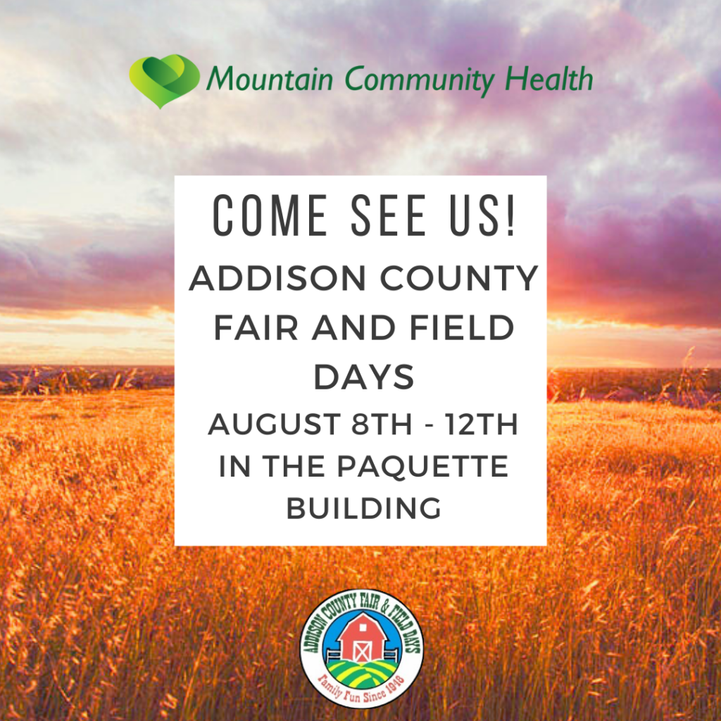 Mountain Community Health Addison County Fair and Field Days