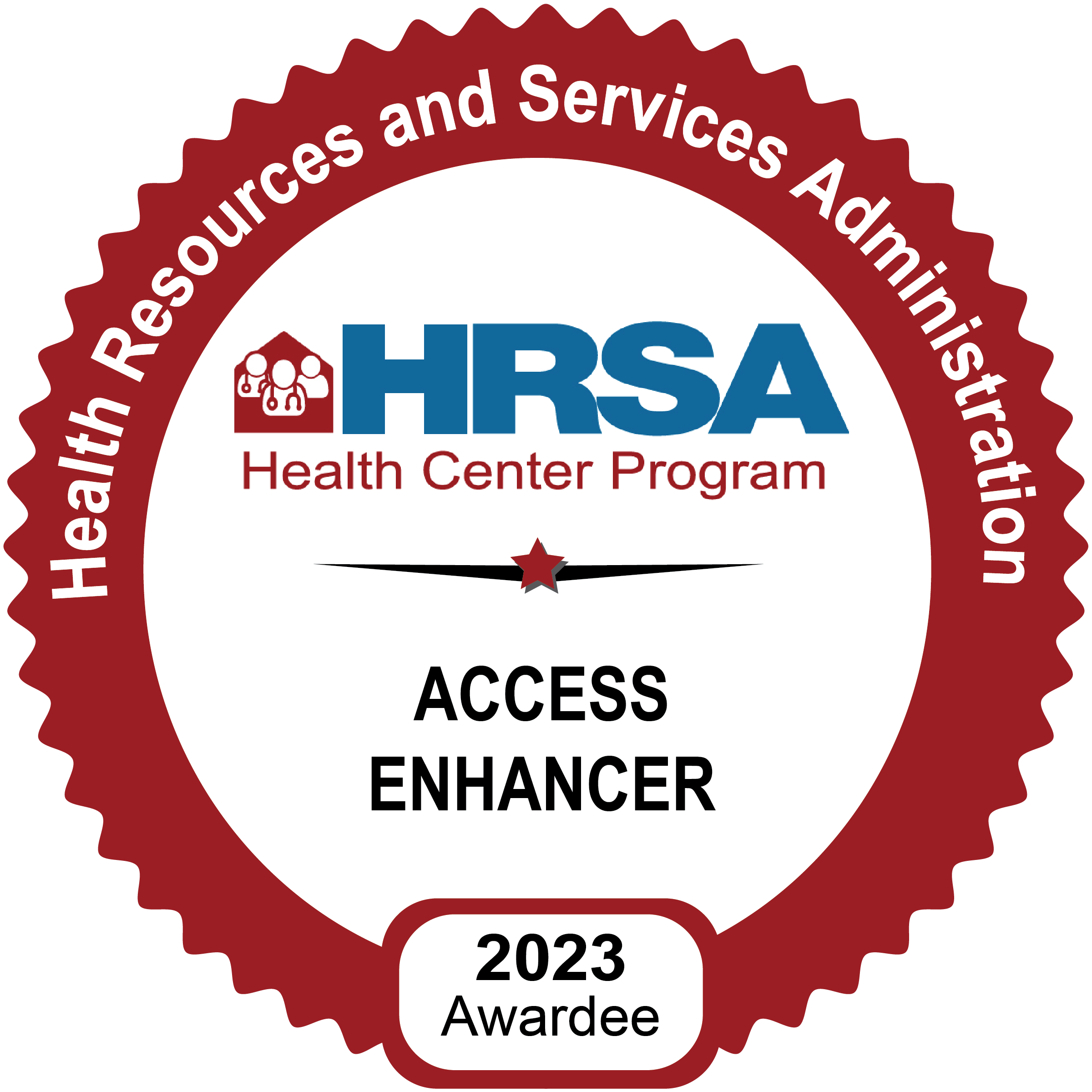 HRSA Access Enhancer 2023 Award